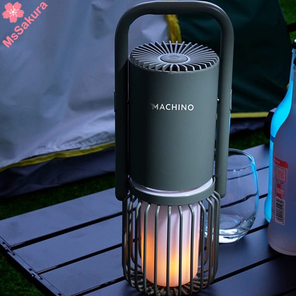 日本MACHINO Q12多功能露營燈一機擁有手電筒 露營燈及藍牙喇叭功能 露營行山必備 香港行貨1年保養
