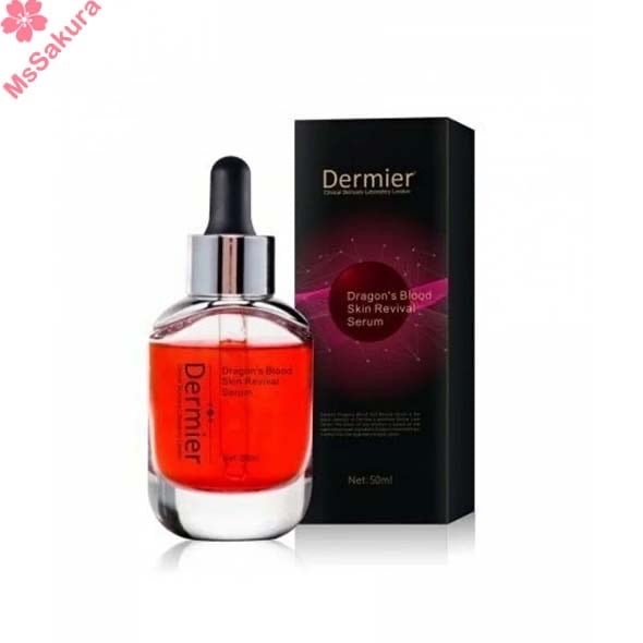 英國Dermier龍血再生修復精華50ml/面膜(1盒6片)活化肌膚細胞 全方位注入營養成份