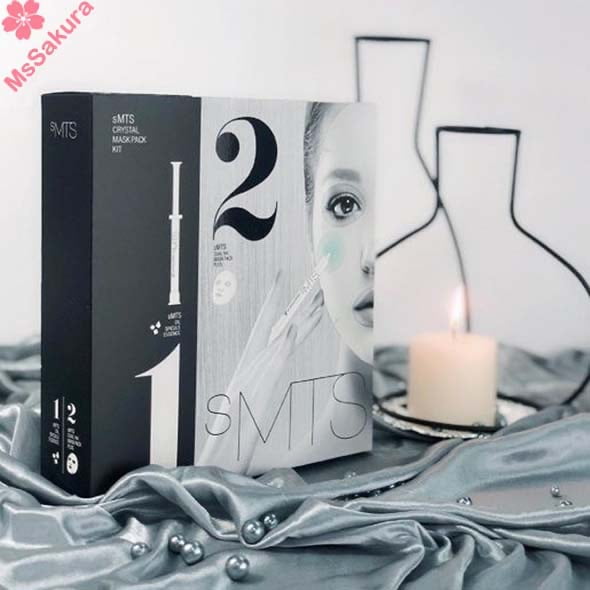 韓國sMTS水光粒子(家用版嬰兒針)1盒5次(5支晶體破尿酸精華+5片強效補水面膜)