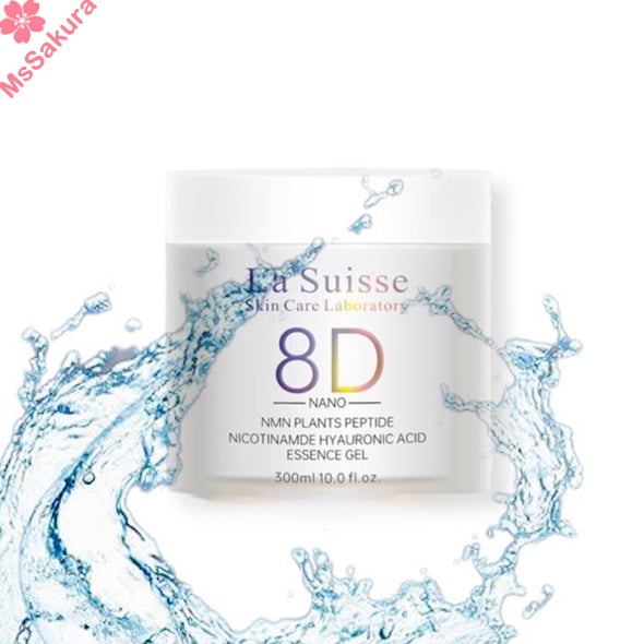 瑞士La Suisse 8D透明質酸植物肽啫喱面膜300ml NMN PLANTS PEPTIDE/NMN納米黃金A醇煙醯胺精華啫喱面膜300ml