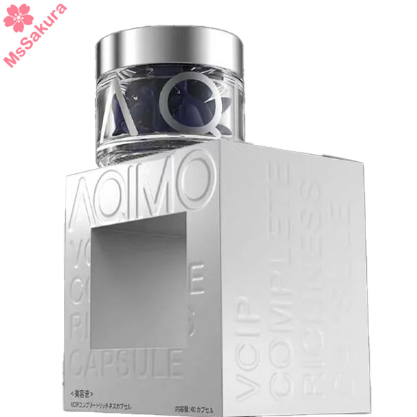 日本AQIMO極光仙子40粒裝 仙級護膚精華 星級美白成分濃縮版VCIP 除黃擊紋再收緊