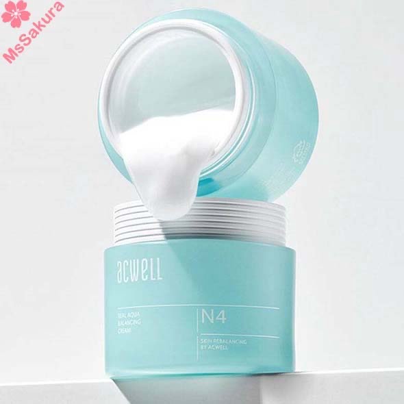 韓國Acwell N4深層極緻保濕舒緩水凝霜 (第三代升級款)50ml 補濕抗敏舒緩 質地清爽易吸收 無添加溫和配方