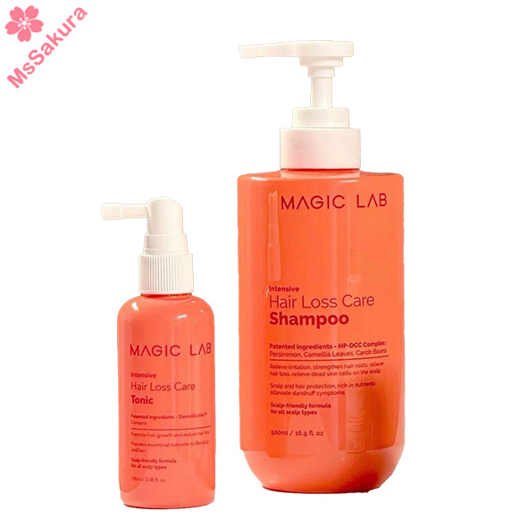 韓國Magic Lab特級生髮洗頭水500ml/再生防脫頭皮精華100ml專利防脫生髮配方 方力申推介
