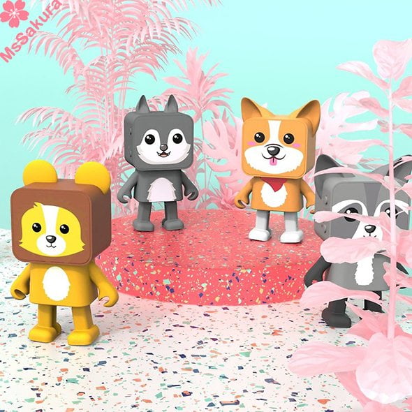 法國MOB動物造型會跳舞藍牙喇叭Dancing Animal Speaker香港行貨一年保養
