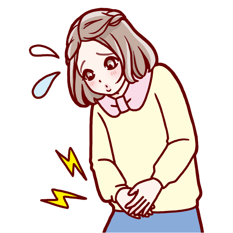 生理痛がある人もない人もいます。その月の體調によってもちがうので気にしないようにしま