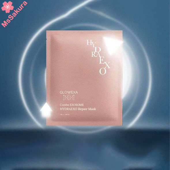 韓國Glowexa雙外泌體水光·透·肌面膜Combo Exosome Hydraexo Repair Mask 1盒5片