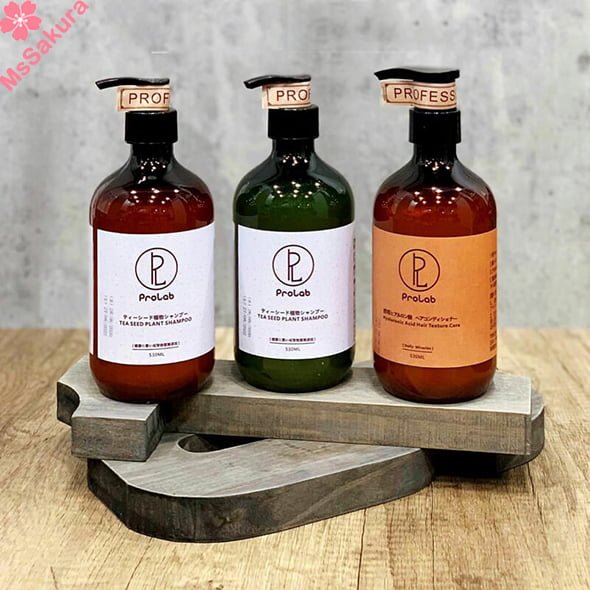 日本製Prolab天然茶樹護髮防脫髮洗頭水/透明質酸焗油(髮尾膏)530ml