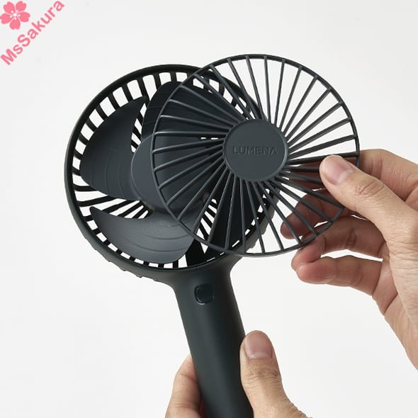 韓國LUMENA FAN PRO 4 無線手持風扇(附斜角充電底座、手帶) 香港行貨1年保養