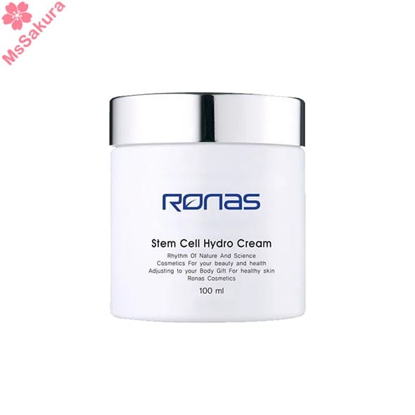 韓國RONAS幹細胞面霜系列水份面霜Hydro/滋潤面霜Rich 100ml
