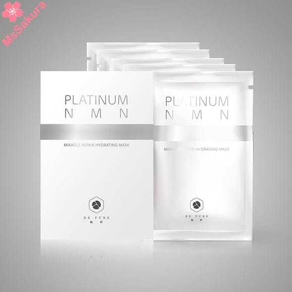 香港Be Pure鉑金NMN逆齡奇蹟修護面膜(1盒5片)