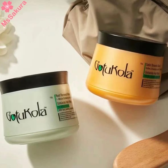 Gotukola狗頭考拉柔順亮澤角蛋白髮膜/1分鐘煥活髮根髮膜500ml