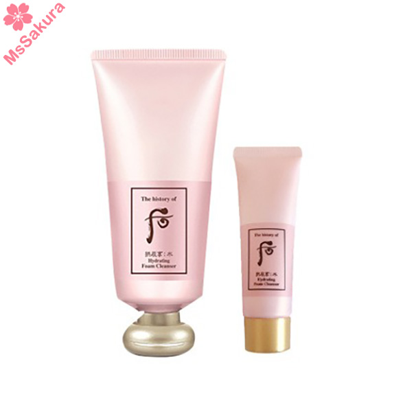 韓國Whoo後 水妍洗面奶套盒 洗面奶180ml+40ml