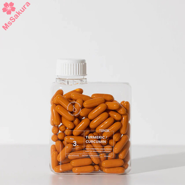 澳洲Tonik No.3有機薑黃膠囊120粒 抗炎 抗老 抗痘