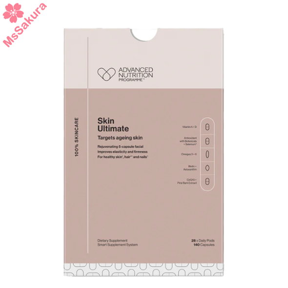 英國Advanced Nutrition Programme ANP Skin Ultimate逆齡全方位營養組合140粒/28天(1個月份量)