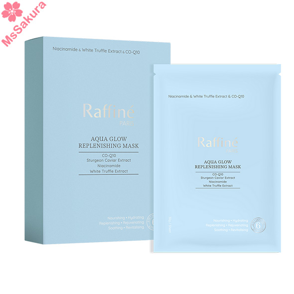 法國RAFFINE PARIS Q10水漾煥發面膜6片/盒