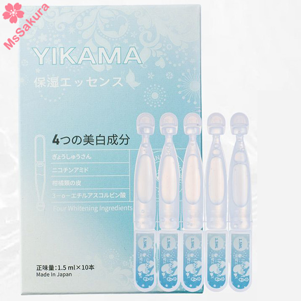 日本Yikama美白保濕精華 全能精華(1套3盒)