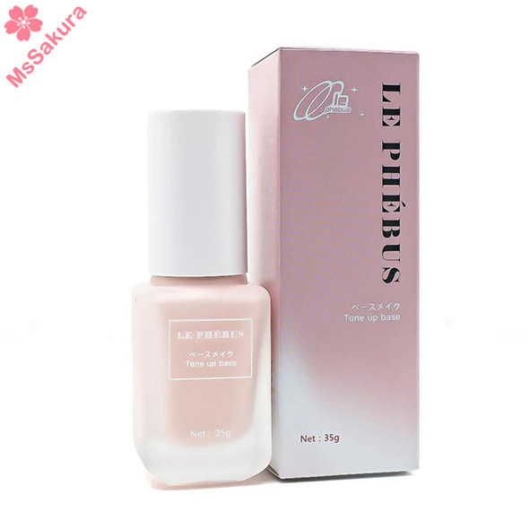 日本LE PHEBUS透光女神Base零粉感精華粉底液➕防曬SPF50+PA+++