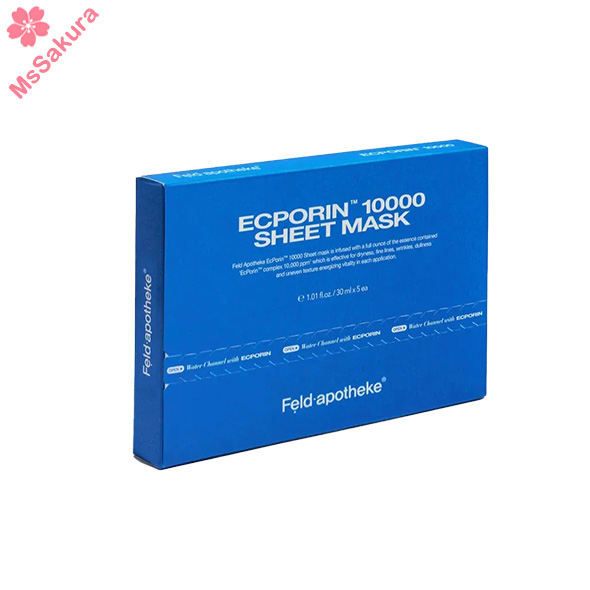 韓國Feld apotheke Ecporin 10000復活注水面膜5片/盒