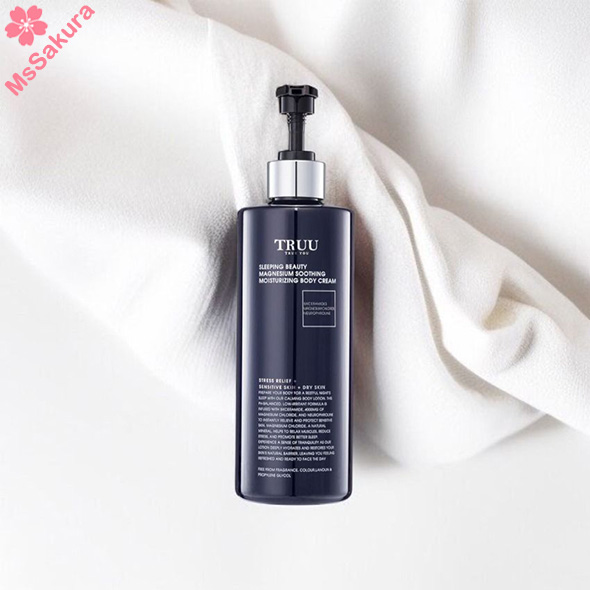 台灣Truu睡鎂人高效保濕身體乳400ml