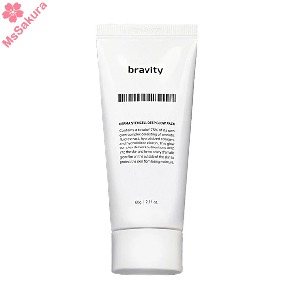 韓國醫美診所御用品牌Bravity幹細胞深層水光面膜60g