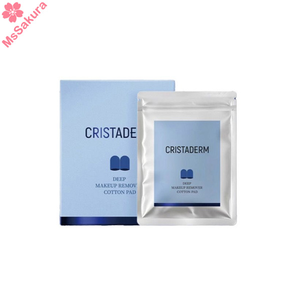香港CRISTADERM積雪草外泌體活能深層卸妝棉片(5片/包 一盒10包)