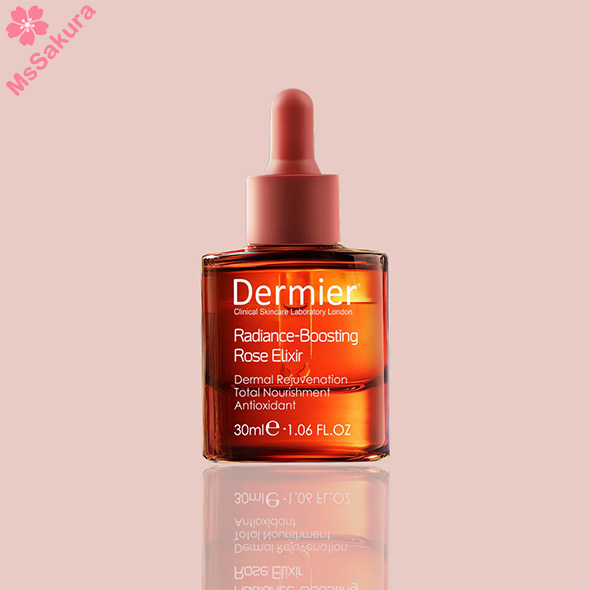 英國Dermier煥彩逆齡玫瑰黑金油30ml