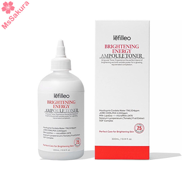 韓國Lefilleo麗菲歐煥白能量安瓶水300ml