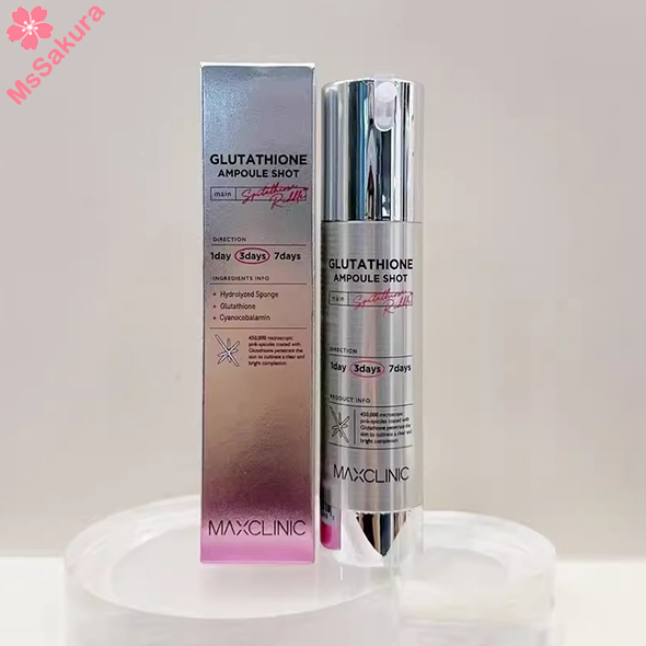 【必白推薦】韓國Maxclinic穀胱甘肽安瓶精華50ml