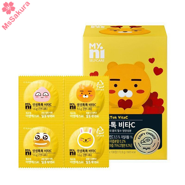 韓國MYNI萊恩維生C錠108片