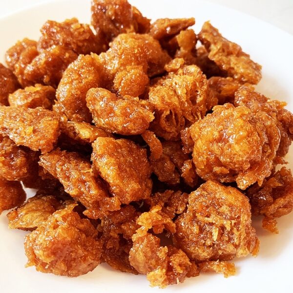 香港地道傳統懷舊小食原味齋雞粒200g