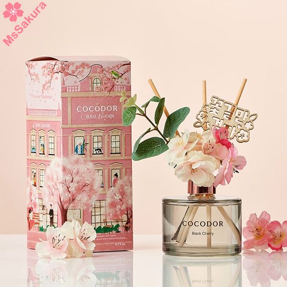 韓國COCODOR夢幻櫻花擴香瓶200ml FREESIA &PEAR英國梨小蒼蘭