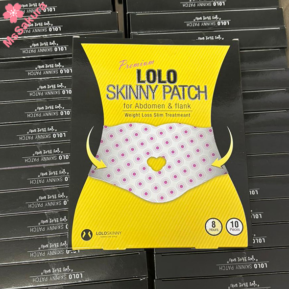 韓國LOLO Skinny Patch最新版瘦身溶脂貼10貼/盒