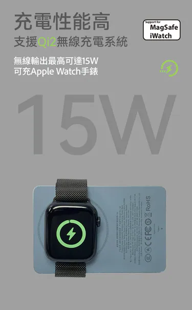 AISOLOVE Q3磁吸無線充移動電源|超薄輕量|磁吸快充|大容量|安全認證