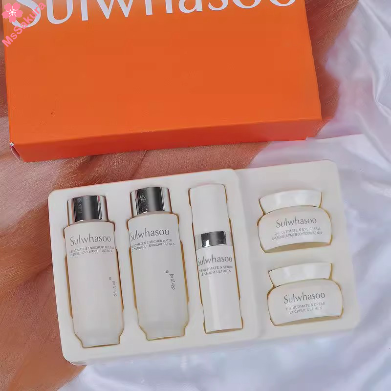 韓國Sulwhasoo雪花秀白月亮臻秀五件中樣套盒韓國原箱入貨正品保證