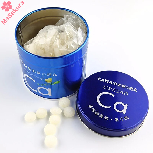 日本KAWAI梨の鈣魚肝油丸180粒
