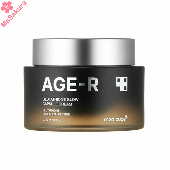 韓國MEDICUBE Age-R穀胱甘肽亮白膠囊面霜50ml