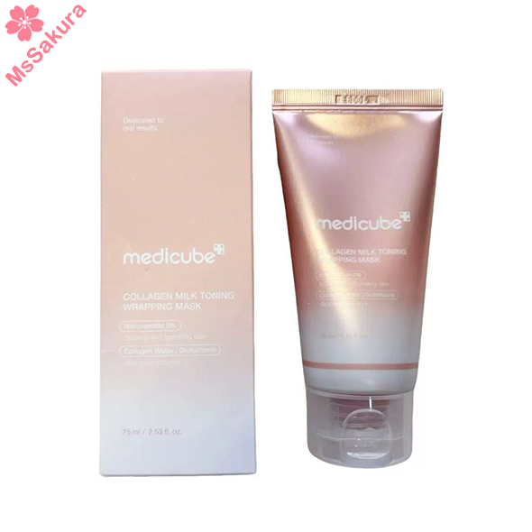 Medicube膠原蛋白牛奶緊緻裹敷面膜75ml
