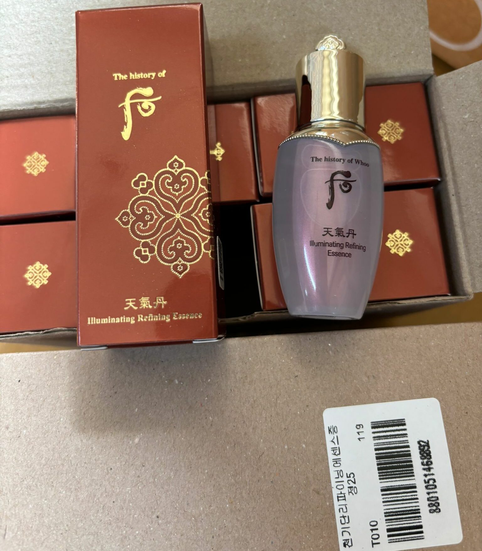 韓國WHOO後天氣丹水前精華25ml中樣韓國原箱入貨正品保證- MsSakura