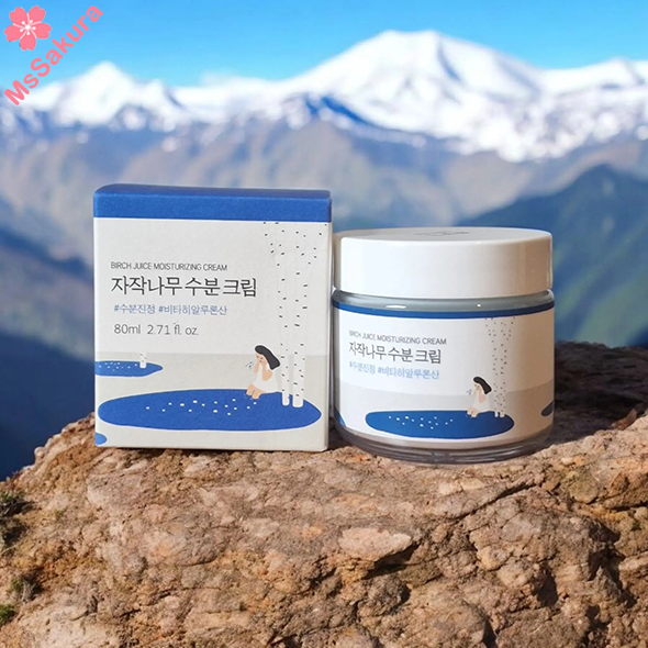 韓國Round Lab獨島白樺樹補水面霜80ml最新版 新包裝