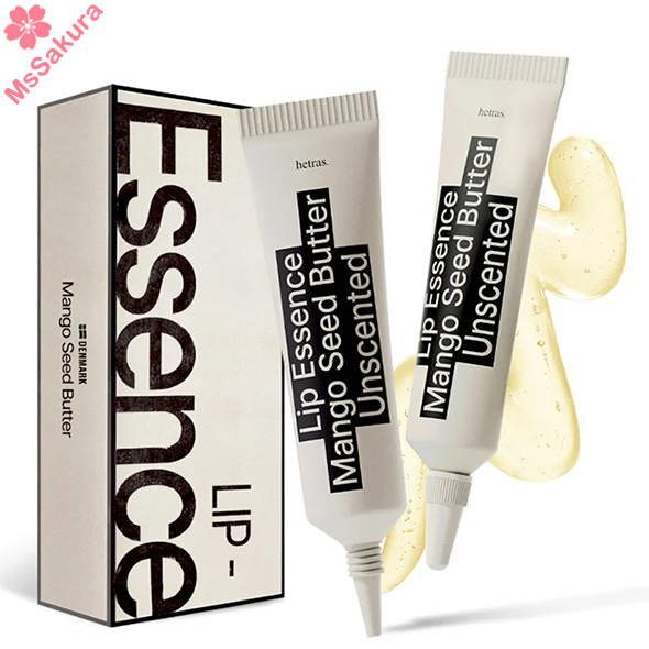 【2支裝】韓國Hetras芒果籽油修護潤唇精華Mango Seed Butter Lip Essence 1＋1 Set