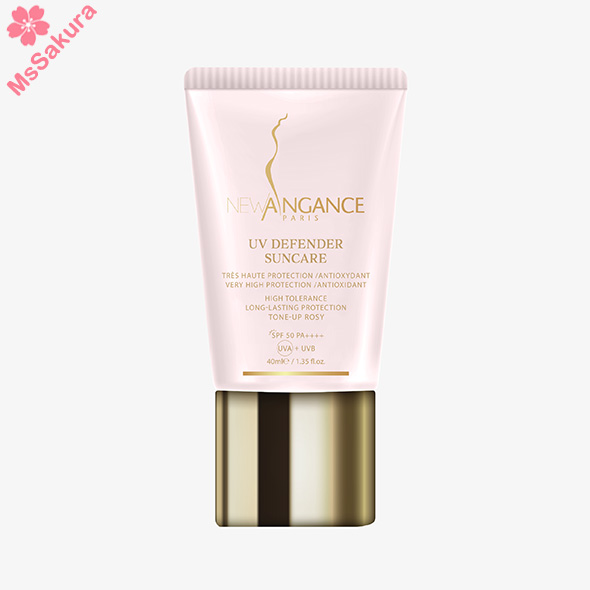 法國New Angance水潤高效全能防曬乳(粉色)40ml SPF 50 PA++++