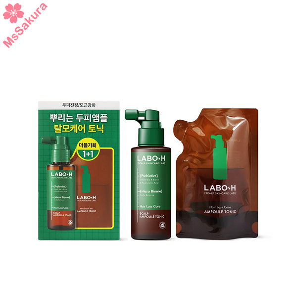 韓國LABO-H益生菌頭皮安瓶修護-脫髮護理100ml＋100ml