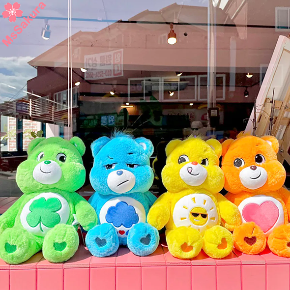 韓國Care Bears表情毛公仔27cm