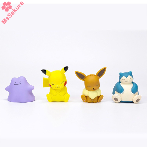 正版Pokemon寶可夢小夜燈 皮卡丘 百變怪 伊布 卡比獸