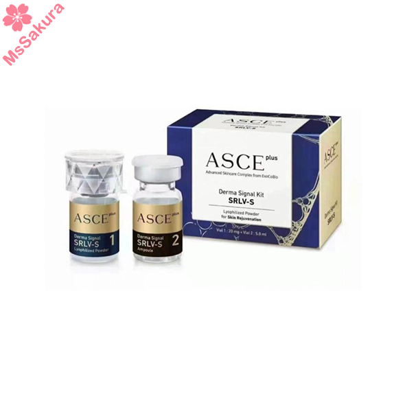韓國ASCE Exosome外泌體水光針外泌體幹細胞修復再生水光凍乾粉ASCE PLUS院線版