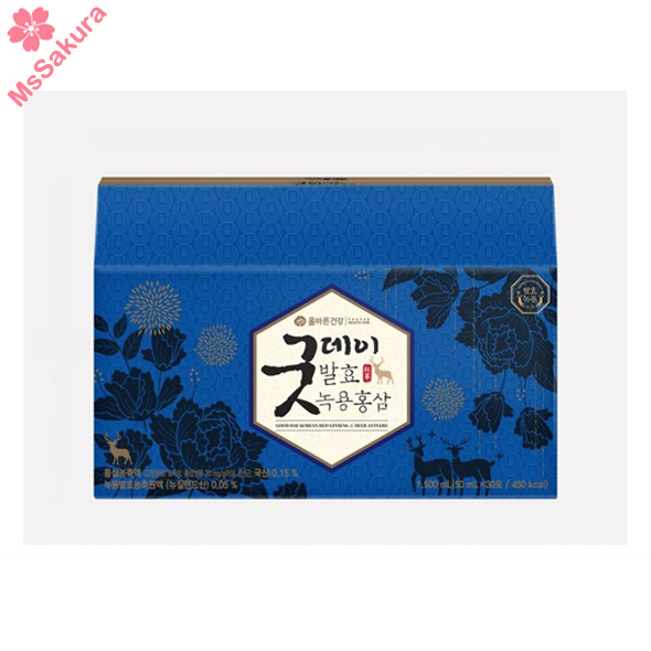 韓國Good Day發酵鹿茸紅參液50mlx 30包