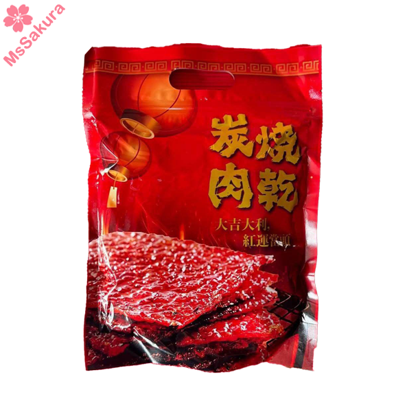馬來西亞直送Garlic Bread King炭燒肉乾500g 豬/雞可選