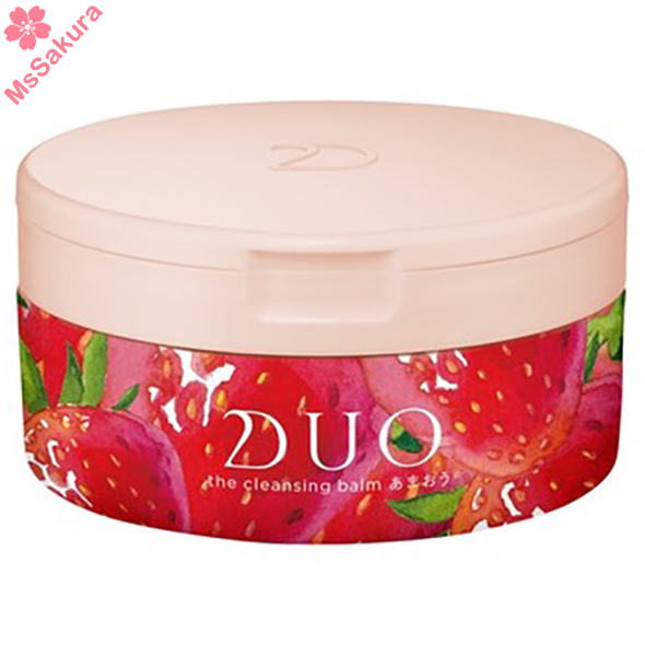 日本DUO甘王士多啤梨去黑頭卸妝膏90g(限定版)