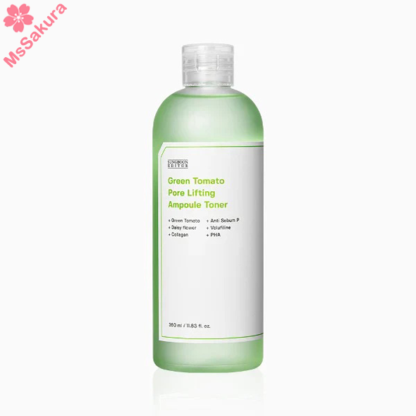 韓國Sungboon Editor綠蕃茄緊致毛孔爽膚水350ml