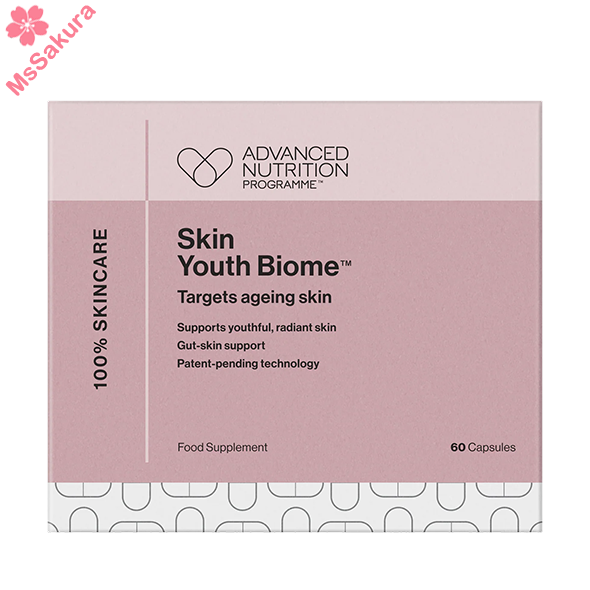 英國Advanced Nutrition Programme Skin youth biome維C美肌益生菌療程60粒